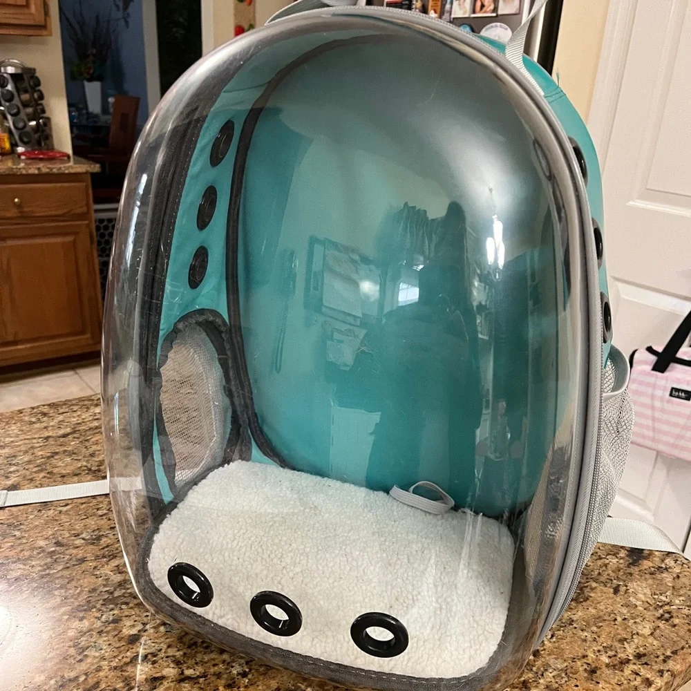 Pet carrier backpack